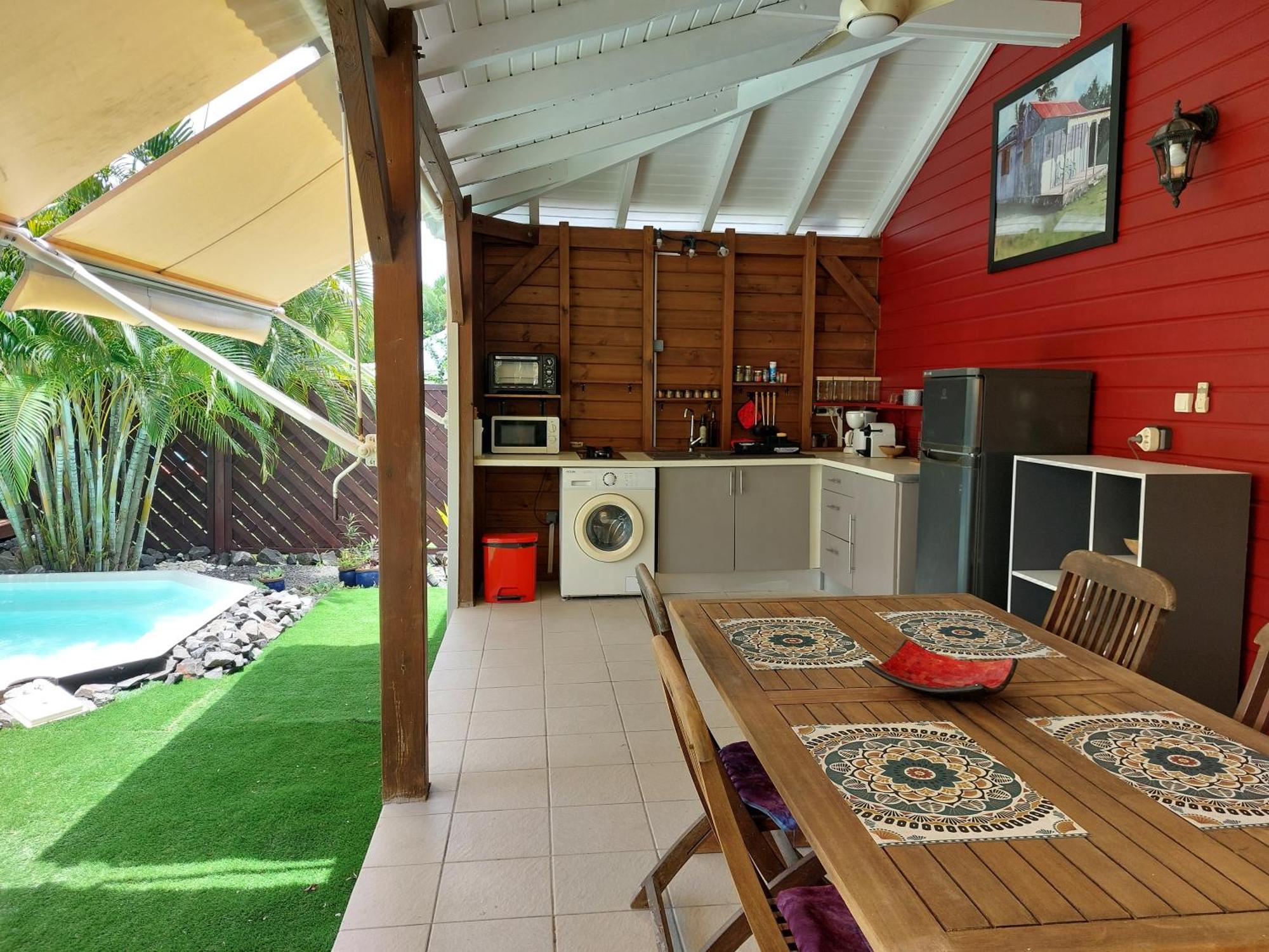 Lodge "Le Temps D'Un Reve" Saint-Francois  Extérieur photo
