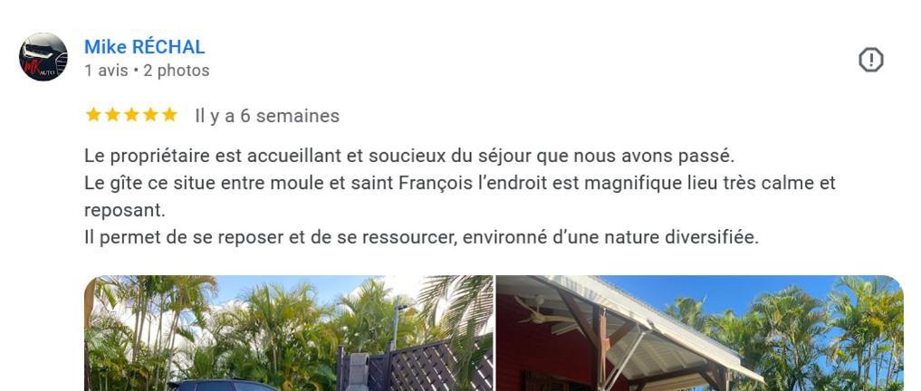 Lodge "Le Temps D'Un Reve" Saint-Francois  Extérieur photo